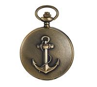Vintage Octopus Hollow Quartz Pocket Watch Steampunk Black Pocket Watch with Necklace Gift for Kids, XH3013,