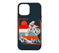 Vintage Off Road Motorcycle Enduro Dirt Bike Racing Case for iPhone 12 Pro Max