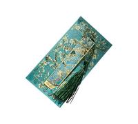 Vintage Oil Painting Themed Bookmarks with Tassels Hollow Metal Book Marker Book Page Marker for Teacher Reader Reading Decorative Bookmarks