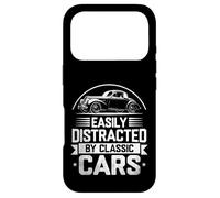 Vintage Old Cars Funny Easily Distracted by Classic Cars Case for iPhone 17 Pro