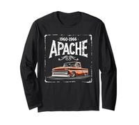 Vintage Old School 60-66 Apache C10 Truck Classic C10 Truck Long Sleeve T-Shirt
