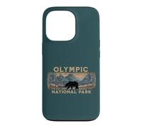 Vintage Olympic National Park Washington Souvenir Novelty Case for iPhone 13 Pro
