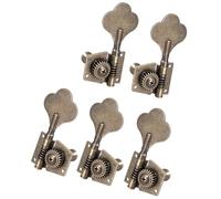 Vintage Open Back 5 String Bass Guitar Tuning Key 2L3R Bronze String Tuning Peg
