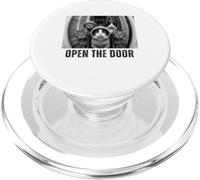 Vintage Open The Door Cat Gang Funny Meme Sarcastic PopSockets PopGrip for MagSafe
