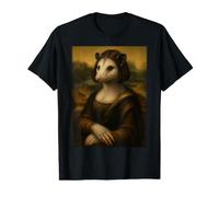 Vintage Opossum Portrait Classical Style Value Graphic T-Shirt