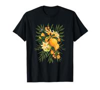 Vintage Orange Blossom Citrus Floral Bouquet T-Shirt