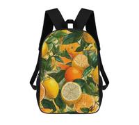 Vintage Oranges Lemons Classic Mens Backpack Womens 17 Inch Shoulder Bag