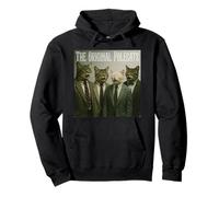 Vintage Original Polecats Barbershop Cat Quartet Singer Pullover Hoodie