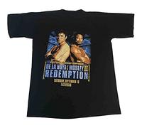Vintage Oscar De La Hoya Vs. Shane Mosley Redemption Men T Shirt Black