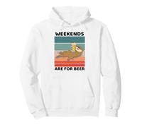 Vintage Otter Lover Weekends Are For Beer Pullover Hoodie