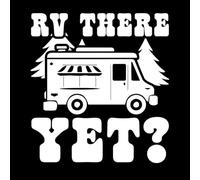 Vintage Outdoor Camper Camping rv Wall Decals Paster Paper 67.2x72.6cm It Won't Fall Off White