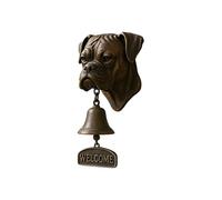 Vintage Outdoor Dinner Bell,Dog Head Shape Farmhouse Door Chime | Decorative Welcome Doorbell Vintage for Collectors Homeowners Farmhouse Enthusiasts Front Door