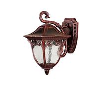 Vintage Outdoor Wall Lamp, Cast Aluminium IP44 Waterproof Light Fixture for Terrace, Yard, or Entrance, E27 Socket, Stylish Design, No Bulb Included