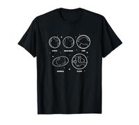 Vintage Outer Space Astronomy Dwarf Planet T-Shirt