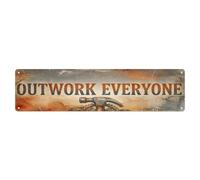 Vintage Outwork Everyone Hammer（1） Metal Tin Sign
