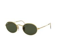 Vintage Oval Sunglasses with Mirror Lenses - unisex - Ray-Ban - Sunglasses - Yellow - 54 MM - Accessories 54 MM