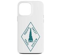 Vintage Pacific Crest Trail Marker Sign Retro Hiking in Case for iPhone 13 Pro Max
