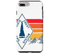 Vintage Pacific Crest Trail Marker Sign Retro Hiking in Case for iPhone 7 Plus/8 Plus