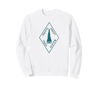 Vintage Pacific Crest Trail Marker Sign Retro Hiking in Sweatshirt
