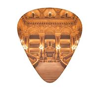 Vintage Palace Printed Guitar Picks 12 Pack Picks Sampler With Storage Box For Guitar Bass Ukulele 0.46mm