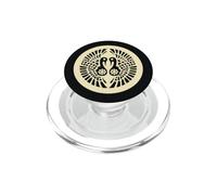 Vintage Pale Yellow Ikko Ikki Japan Mon Oriental PopSockets PopGrip for MagSafe