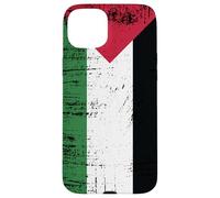 Vintage Palestinian Banner Fan Palestine Flag Retro Case for iPhone 15 Plus