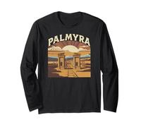 Vintage Palmyra, Historical Ruins and Desert Architecture Long Sleeve T-Shirt