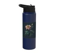 Vintage Passion Botanical Illustration Stainless Steel Insulated Water Bottle