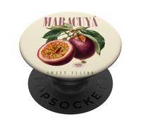 Vintage Passion Fruit Sweet Flavor Organic Fruit Botanical PopSockets Adhesive PopGrip