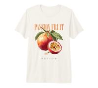 Vintage Passion Fruit Sweet Flavor Organic Fruit Botanical Premium T-Shirt