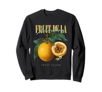 Vintage Passion Fruit Sweet Flavor Organic Fruit Botanical Sweatshirt
