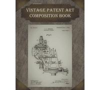 Vintage Patent Art Composition Book: Engineer's Transit Patented 1966 by C.L.Berger
