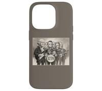 Vintage Patriotic 1776 American Founding Fathers Rock Band Case for iPhone 14 Pro