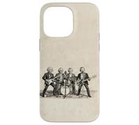 Vintage Patriotic 1776 American Founding Fathers Rock Band Case for iPhone 14 Pro Max