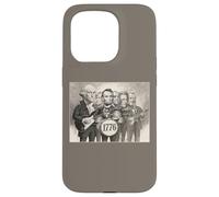 Vintage Patriotic 1776 American Founding Fathers Rock Band Case for iPhone 15 Pro