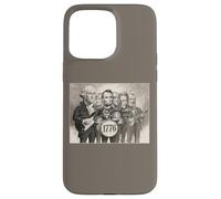 Vintage Patriotic 1776 American Founding Fathers Rock Band Case for iPhone 15 Pro Max