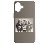Vintage Patriotic 1776 American Founding Fathers Rock Band Case for iPhone 16 Plus