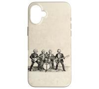Vintage Patriotic 1776 American Founding Fathers Rock Band Case for iPhone 16 Plus