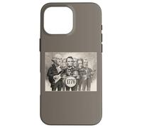 Vintage Patriotic 1776 American Founding Fathers Rock Band Case for iPhone 16 Pro Max