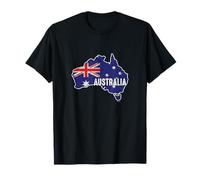 Vintage Patriotic Australian Pride Australia Flag T-Shirt T-Shirt