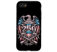 Vintage Patriotic US Independence Day - 250 Years of Freedom Case for iPhone SE (2020) / 7/8