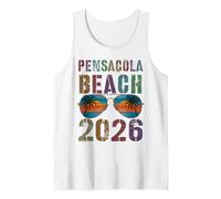 Vintage Pensacola Beach 2026 Vacay Travel Vacation Matching Tank Top
