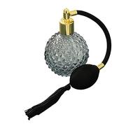 Vintage Perfume Bottle Long Spray Tassels Parfume Atomizer Refillable Black