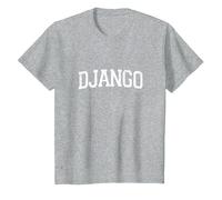 Vintage Personalized Name Classic Django T-Shirt, Youth, Heather Grey, 3T
