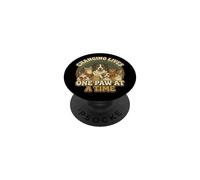 Vintage Pet Rescue Design Changing Lives One Paw At A Time PopSockets Adhesive PopGrip