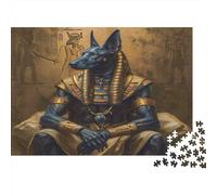 Vintage Pharaoh Hint1Egyptian Myth 1000 Piece Paper Jigsaw Puzzle for Adults Hint2Ancient Art Home Decor 70x50cm/1000pcs