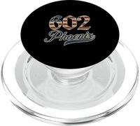 Vintage Phoenix 602 Area Code Patriot USA American Flag PopSockets PopGrip for MagSafe