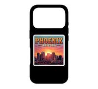 Vintage Phoenix City Arizona Skyline Sunset Retro Sun Urban Case for iPhone 17 Pro