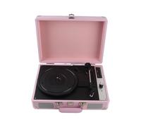 Vintage Phonograph Record Player, Built-In Speakers 3.5mm Input Line Out, Multi-Speed 33/45/78 RPM, Supports 7/10/12 Inch Records, Retro Design for Home Entertainment, Music Lovers, Retro