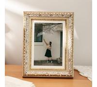 Vintage Photo Frame 8x10 Inch Rectangle Rustic and Boho Style Decorative Picture Frames for Home Living Room Bedroom, Only Frame, Vintage Photo, Picture Frames